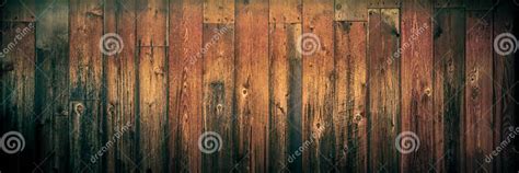 Dark Weathered Cedar Wooden Background With Warm Vintage Effect Stock