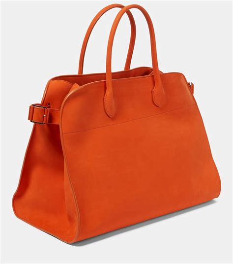The Row - Margaux 17 suede tote bag The Row