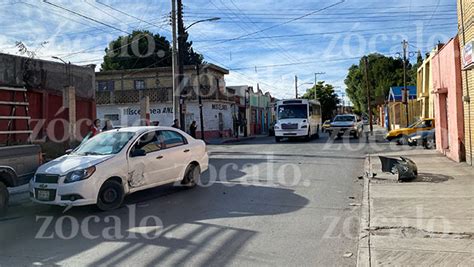 Chocan Y Provocan Cuantiosos Da Os En Zona Centro De Saltillo Ninguno