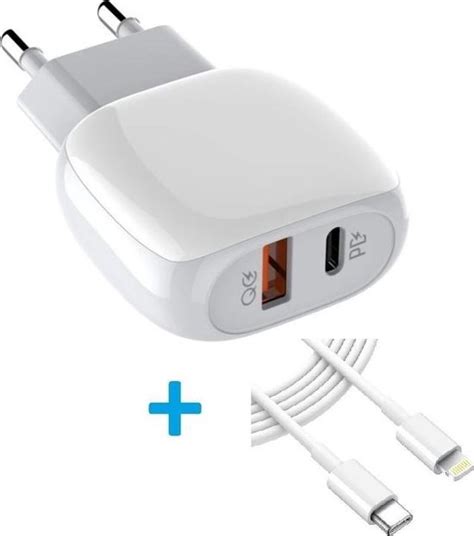 Iphone 12 Oplader 20w Usb C Power Adapter Geschikt Voor Apple Iphone 12 Apple Ipad