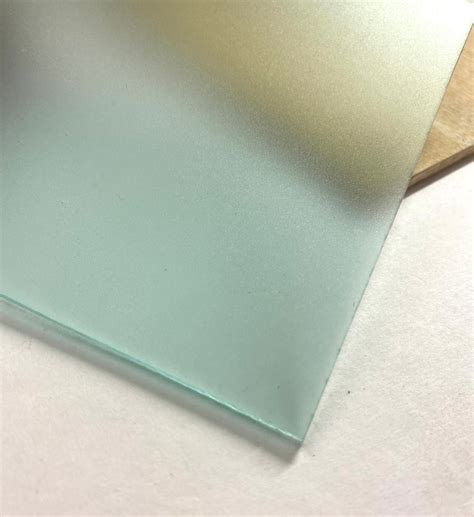 Frosted Glass Look Cast Acrylic Sheet For Laser Cutting And Engraving