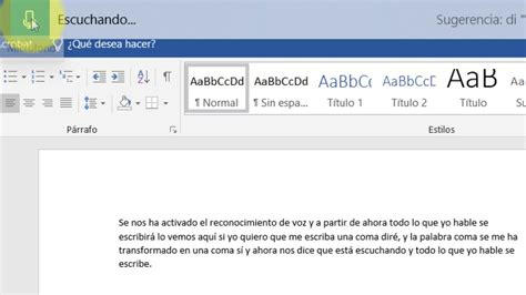 Guía Definitiva Activa el Reconocimiento de Voz en Word con Pasos