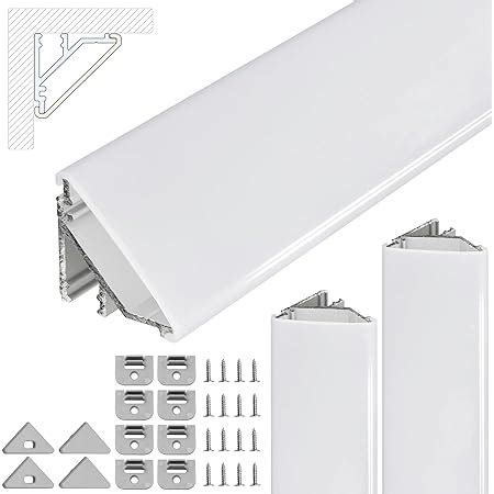 Brollux Led Eckprofil V Set M X M Alu Profile Grad Ecke