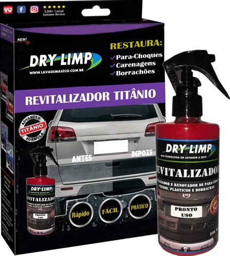 DRY LIMP Revitalizador de Plásticos para choque friso retrovisor