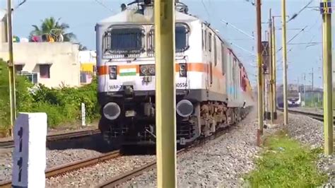 High Speed Train Videos Of Indian Railways KSR Bengaluru City Junction