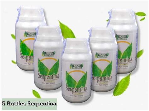 3 BOTTLES WHOLESALE ORIGINAL SERPENTINA DIABETIC SUPPORT FDA