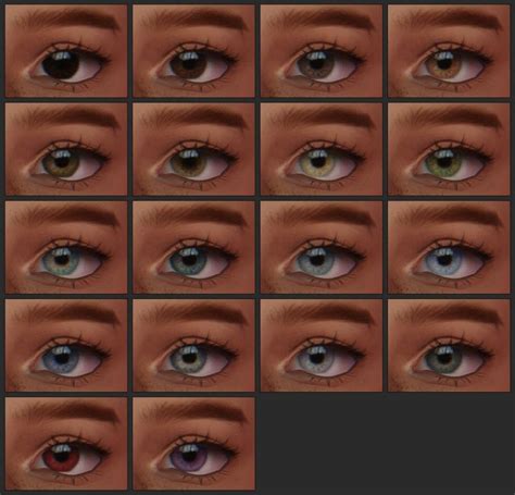 Sims 4 Default Eye Replacements Sims 4 Sims Sims 4 Cc Eyes