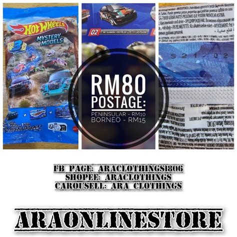 Hot Wheels Mystery Models Series Subaru Impreza B Sti Version Shopee Malaysia