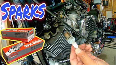 Spark Plug Change Yamaha V Star 1100 YouTube