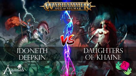 ITA Daughters Of Khaine VS Idoneth Deepkin Battle Report Age Of