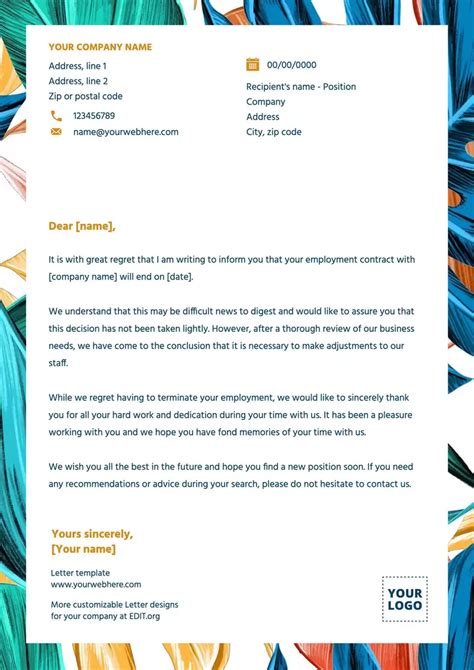 Editable Business Letter Templates Free Official Letter Template Blank