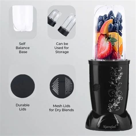 Stainless Steel Nutrafeel W Nutri Blender Mixer Grinder Blender