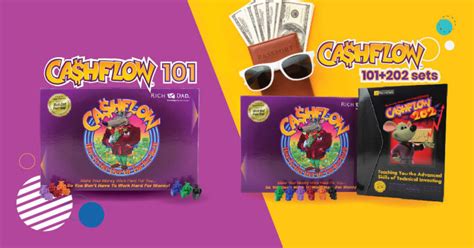 Original Cashflow 101 202 Boardgame Full Set Rich Poor Dad Investing