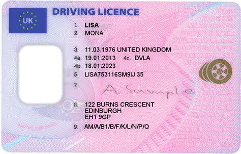 Uk Driving Licence Template Free Download Printable Templates Your