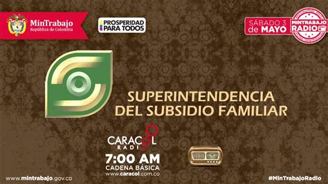 Superintendencia del Subsidio Familiar Caracol Radio Básica YouTube