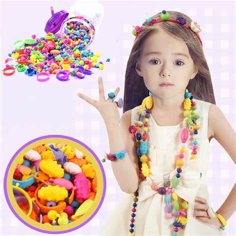 Besegad 260Pcs Colorful Fashion Assorted Shapes Plastic Pop Snap Beads ...