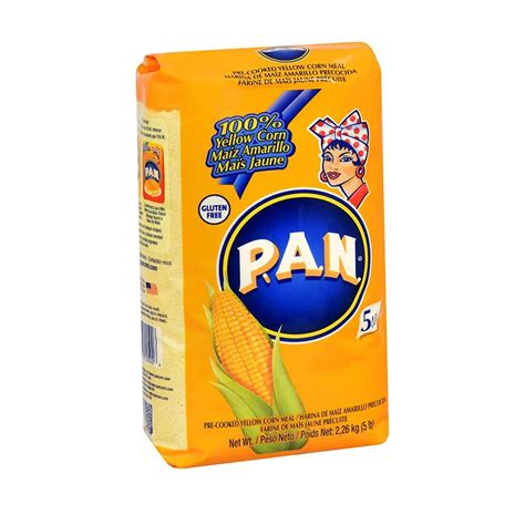 HARINA PAN Yellow Maize Meel ORANGE PCK 1 KG Bharat Basket