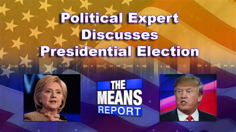 Political Expert Discusses Presidential Election