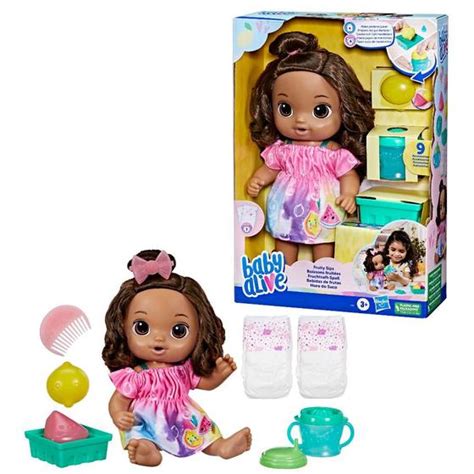 Boneca Baby Alive Negra Hora Do Suco Lim O F Hasbro Boneca Baby