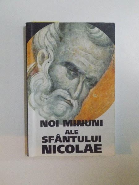 NOI MINUNI ALE SFANTULUI NICOLAE 2007 LIPSA FRAGMENT COPERTA SPATE