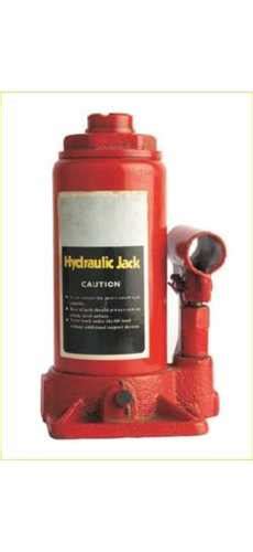 10 Ton Capacity Paint Coated Mild Steel Hydraulic Bottle Jack For