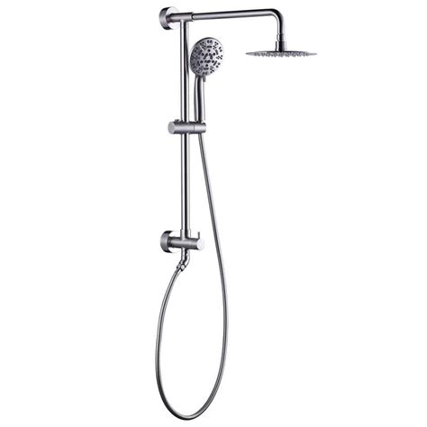 Arcora 7 Spray Multi Function 18 Gpm Round Wall Bar Shower Kit With