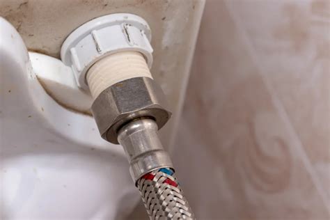 How To Repair A Toilet Water Supply Line Leak Step By Step