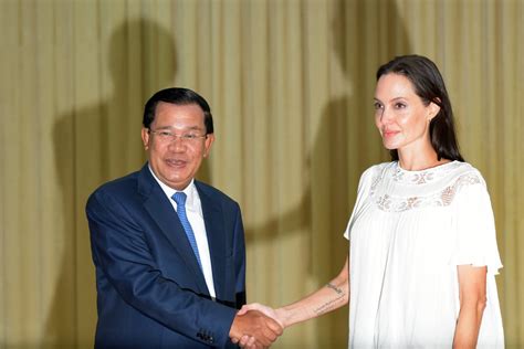 Angelina Jolie in Cambodia September 2015 | POPSUGAR Celebrity