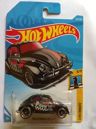 Hot Wheels Volkswagen Beetle Checkmate Ajedrez Negro Aj MercadoLibre