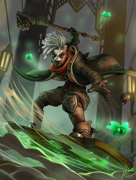 Artstation Ekko The Firefly Leader