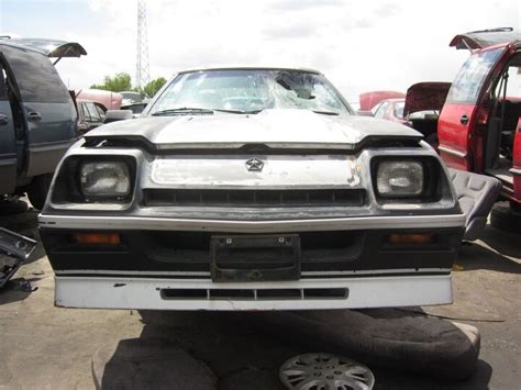 Junkyard Find 1985 Dodge Shelby Charger The Truth About Cars