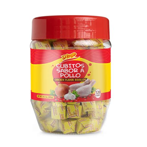 Cubito Caldo De Pollo Cubed Chicken Flavored Bouillon Oz De Mi