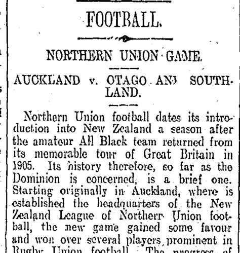 Football Otago Daily Times 3 10 1910 Items National Library Of New Zealand National