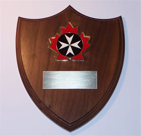 Sja Shield Plaque 8623 Shop St John Ambulance Saint Jean