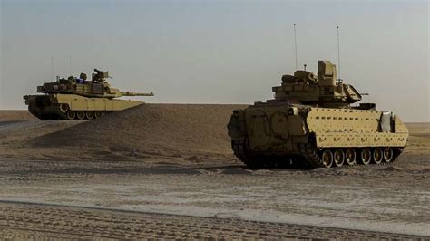 An M1A2 Abrams Tank Left Prepares To Fire A Round NARA DVIDS