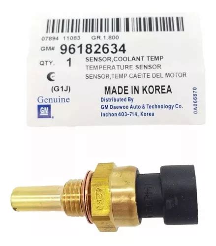 Sensor Bulbo Temperatura Chevy Aveo Optra Astra Gm Original Meses Sin