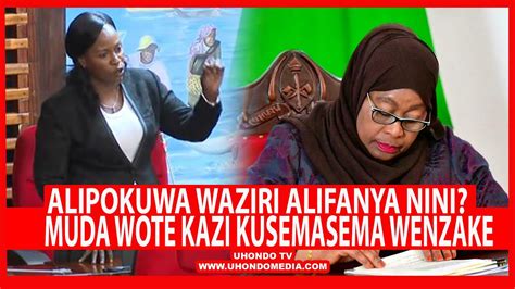 MTOTO WA RAIS SAMIA AWALIPUA MAWAZIRI WASTAAFU WANAOMBEZA RAIS HILI