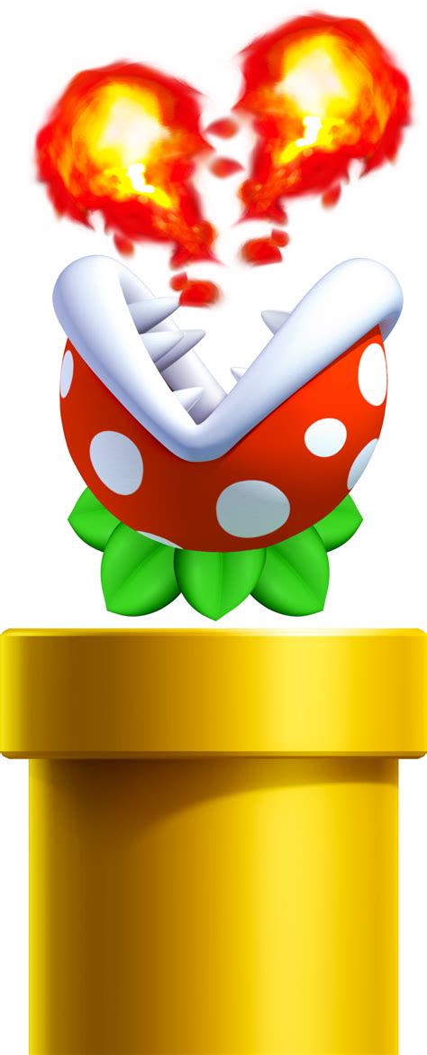 Mario Fire Piranha Plant