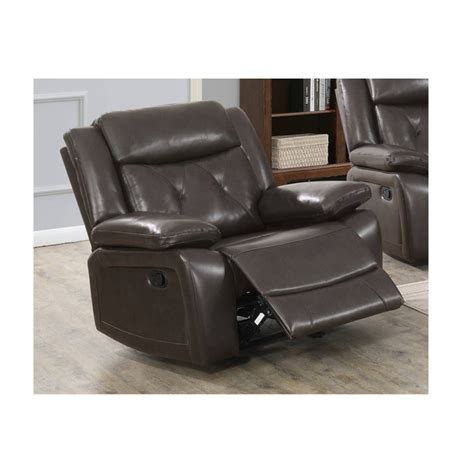 Red Barrel Studio® Vegan Leather Recliner Wayfair