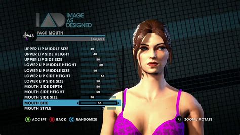 Saints Row® The Third™ Remastered My Female Character Creation Youtube