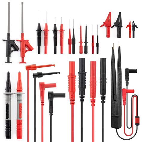 Kaiweets Pcs Multimeter Test Leads Kit With Replaceable Precision