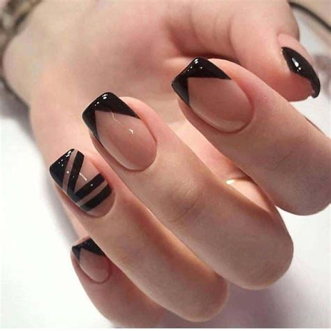 Al Mal Tiempo U As Lindas Frensh Nails Chic Nails Classy Nails