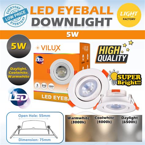 Upgradedsuper Bright Led Eyeball Spotlight W W Led Eye Ball Cob