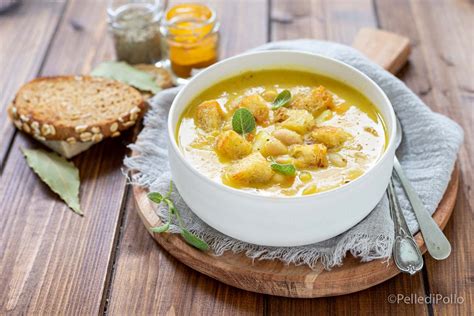 Zuppa Di Patate E Cannellini Allo Zafferano Semplice E Cremosa