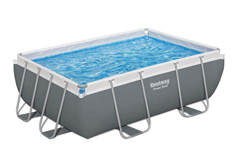 Bestway Power Steel 9ft 3in X 6ft 5inx 33in Above Ground Pool Set