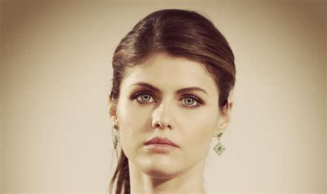 Alexandra Daddario Women Brunette Face Blue Eyes Wallpaper