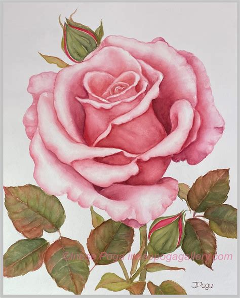 Acrylic Rose Painting Painting Art Collectibles Etna Pe