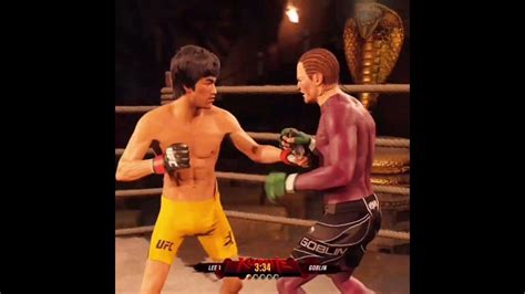 Bruce Lee Vs Norman Ea Sports Ufc 4 Epic Fight Youtube