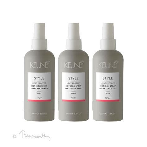 Keune Style Hot Iron Spray No X Ml Voordeelpack Haarshop Benemonte