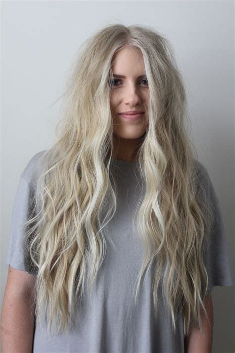 Natural Platinum Blonde Hair